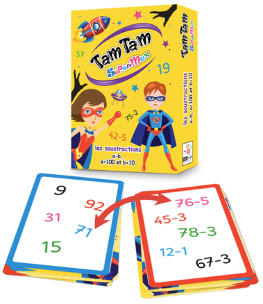 Jeu Tam Tam Supermax Les Soustractions